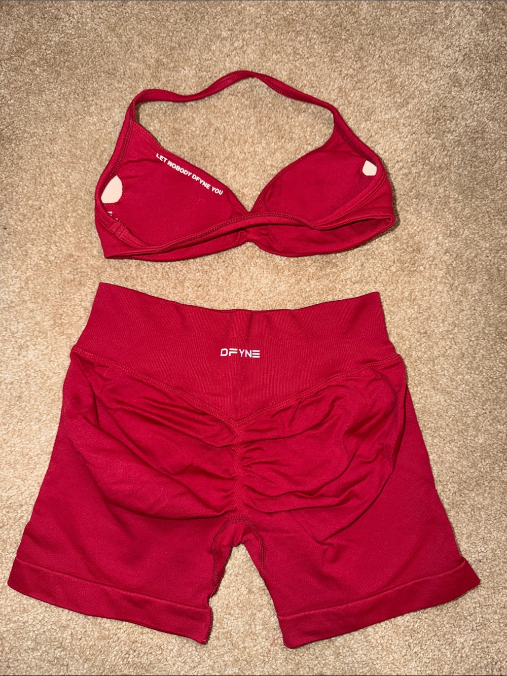 DFYNE Impact Crimson Red Set - Picture 4 of 4